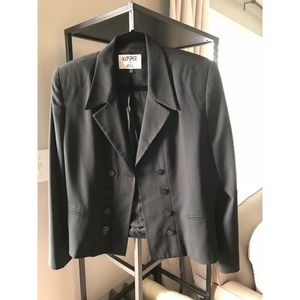 Vintage Black Blazer Suit Jacket